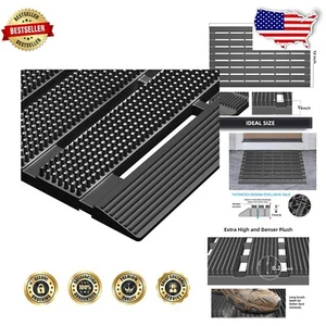 Multi-Functional Heavy Duty Doormat 18x30 - Non-Slip for Indoor & Outdoor - Picture 1 of 8