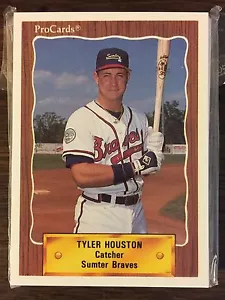 1990 ProCards SUMTER BRAVES (Atlanta) Minor League Complete Team Set B2018302 - Picture 1 of 12