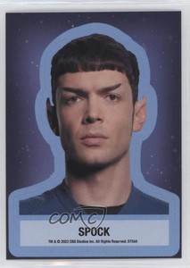 2023 Star Trek Strange New Worlds Season 1 Character Stickers Spock #ST54A 9pa