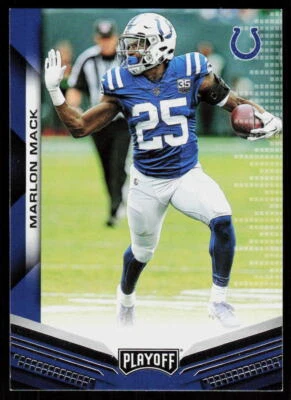 2019 Panini Playoff Marlon Mack #56  Football  Indianapolis Colts - Image 1 of 2