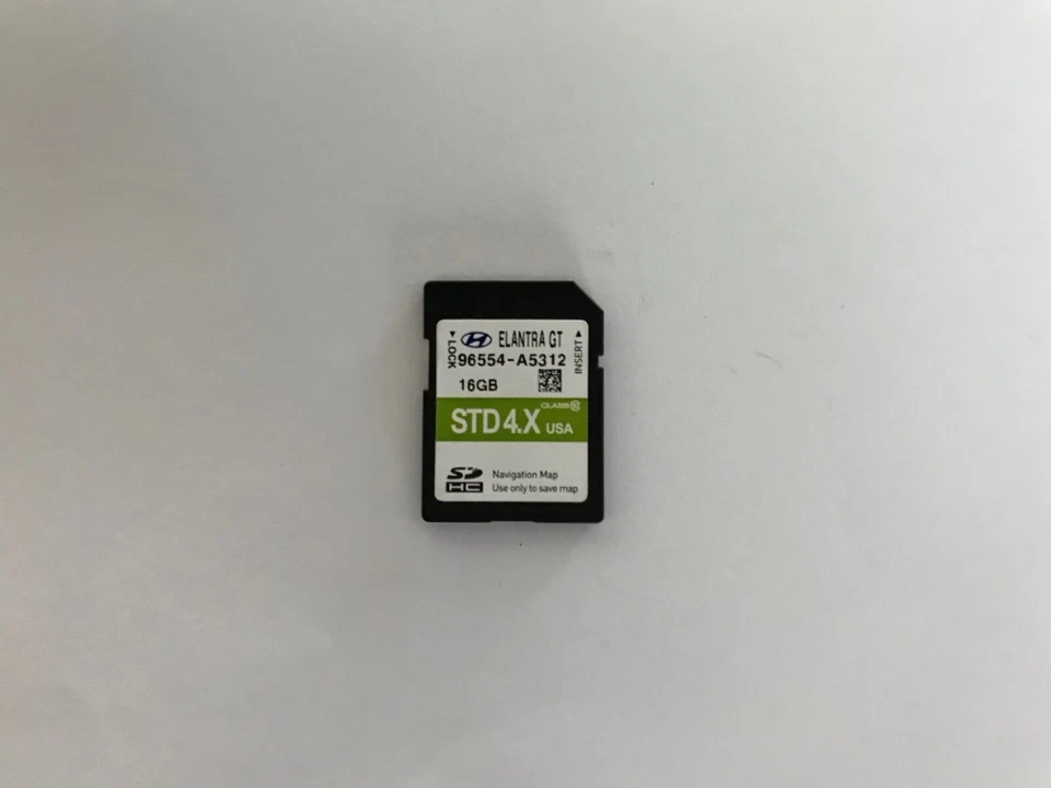 2015 2016 ELANTRA GT SD Navigation CARD USA MAP Memory DATA 96554-A5312 OEM - Image 1 of 1