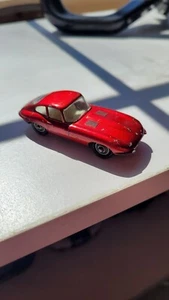 Matchbox Lesney 32B Jaguar XKE Vintage Ausgegeben 1962 Made in England rot 135 - Bild 1 von 6