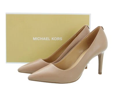 Michael Kors Dorothy Flex Pump, Women's Leather Pointed Toe 2.75" Stiletto Heel - Image 1 of 4
