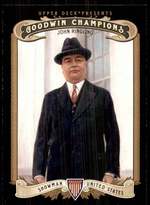 2012 Upper Deck Goodwin Champions John Ringling SP #210