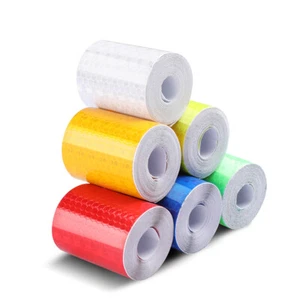 Car Motorcycle Bicycle Reflective Tape Sticker Safety Mark Warning Styling 1Roll - Picture 1 of 18