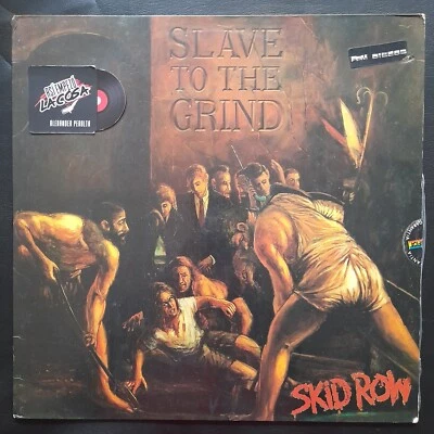 Skid Row – Slave To The Grind - Hard Rock, Venezuela, 1991 (EX) (Atlantic-25046) - Image 1 of 4