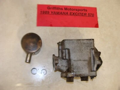 Yamaha Exciter 1989 ex570 86M cilindro fabricante original anillos de pistón jarra 86m00 Foto 1 de 4