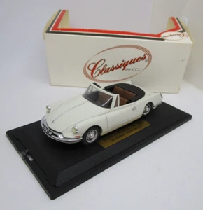 AU705 CLASSIQUES CCC 1/43 CITROEN DS CABRIOLET BOSSAERT OUVERT IVOIRE Ref 1014 - Picture 1 of 18