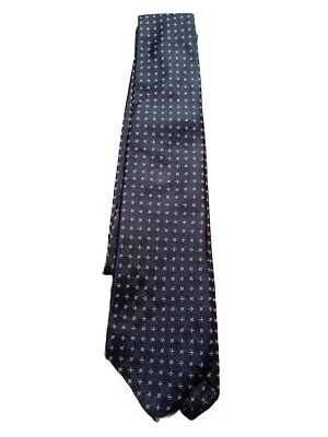 Corbata de seda azul Tino Cosma - Hecha en Italia Foto 1 de 3