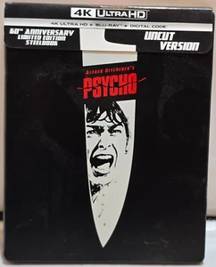Alfred Hitchcock's Psycho Steelbook 4k Ultra HD Blu-ray - Imagen 1 de 5