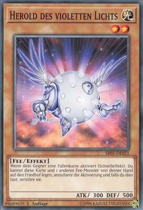 YuGiOh Herold des violetten Lichts SR05-DE021 Common Excellent 1st - Bild 1 von 2
