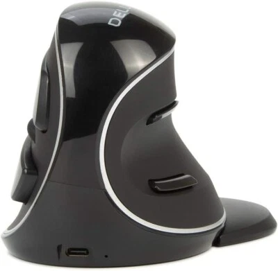 Wireless Ergonomic Vertical Mouse，4000 DPI,USB Receiver & BT1 + BT2 Connectivit - Image 1 of 4