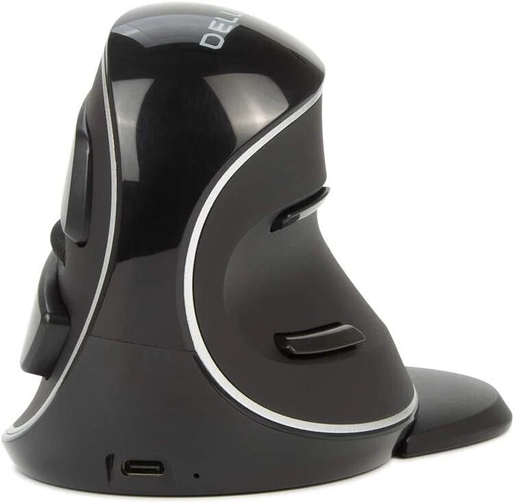 Wireless Ergonomic Vertical Mouse，4000 DPI,USB Receiver & BT1 + BT2 Connectivit - Image 1 of 4