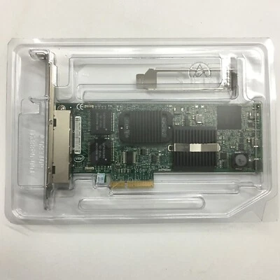 Intel  ET Quad Port  RJ-45 PCIe 2.0x4 Server Network Adapter E1G44ET 82576GB - Image 1 of 4