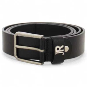 JOHN RICHMOND Belt Male Leather Adjustable Black - JR-C55-115 - Picture 1 of 2