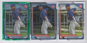 (3) Derniche Valdez 2024 REFRACTOR BOWMAN BRILLO LUNAR + CROMO + LOTE PROSPECTO - Imagen 1 de 1