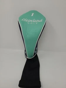 Cleveland Bloom 1 Wood Hybrid Headcover Navy Green Teal - Picture 1 of 3