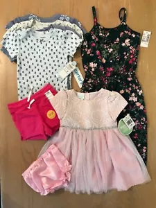 New! Carter's Others Infant Girls Summer Clothing Lot of 8 Size 18, 18-24 Months - Picture 1 of 14