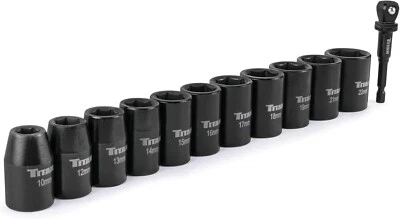 Titan 42201 12-Piece 1/2-Inch Drive Metric Standard Impact Socket Set - Image 1 of 3