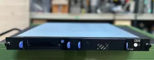 IBM 8765-1NX 1U Rackmount Drive Enclosure 1x IBM 46X5672 Tape Drive - Picture 1 of 5