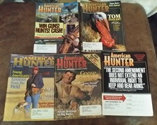 5  Vtg Issues of AMERICAN HUNTER Magazines  2000 - 2001 Turkey Deer