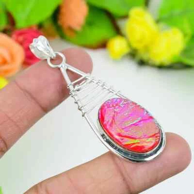 Wonderfull Triplet Opal Gemstone 925 Sterling Silver Handmade Pendant AS-76 - Image 1 of 4