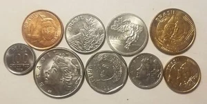 Brazil coin set (9) - 1965- 2011 - Old & New Foreign Coin Lot - Picture 1 of 4