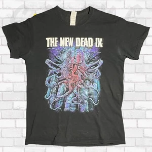 New Dead IX Metalfest Massive Line Up Tour Mens T-Shirt -M Vintage Graphic Print - Picture 1 of 9