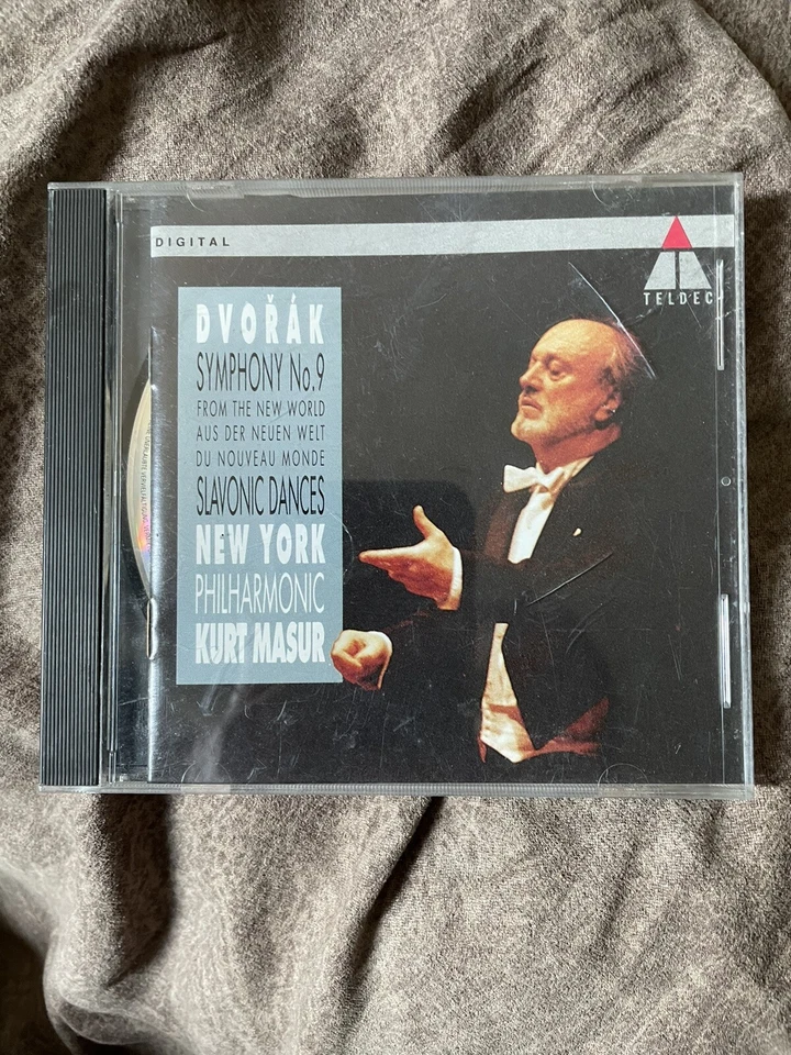 Dvorak: Symphony No. 9 Slavonic Dances, New York Philharmonic/Masur CD Classical - Image 1 of 1