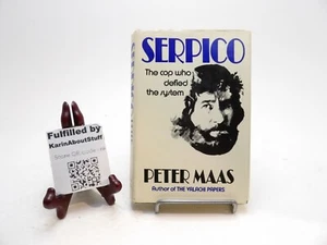 Serpico by Peter Maas (1973, Hardcover) 1ST Book Club Edition Dust Jacket - Picture 1 of 3