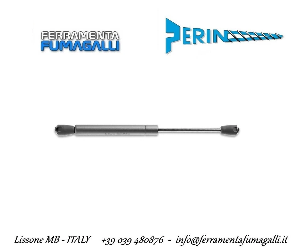 MOLLA A GAS PERIN 156.XXX.XX PERNO mm 8 PISTONE GAS STRUT DAMPER GASFEDERN VERIN - Imagen 1 de 1