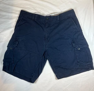 Polo Ralph Lauren pantaloncino cargo uomo 42 10" blu navy utility tasche chino prem - Foto 1 di 24
