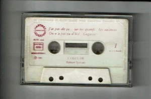 Coluche K7 Audio Cassette J'Ai Pas Dit Ca - (all Flavours) - the Cop - Gerard - Picture 1 of 3