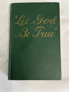 Let God Be True Watchtower Bible And Tract Society Vintage 1946 HC - Bild 1 von 8