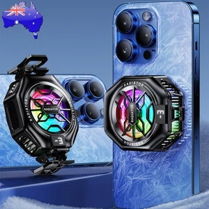 2 in 1 Magnetic/Back-clip Mobile Phone Cooler 3 Gear Adjustable Phone Heatsink - Zdjęcie 1 z 9