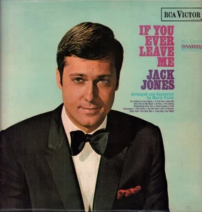Jack Jones If You Ever Leave Me LP vinyl UK Rca 1968 stereo pressing orange - Picture 1 of 3