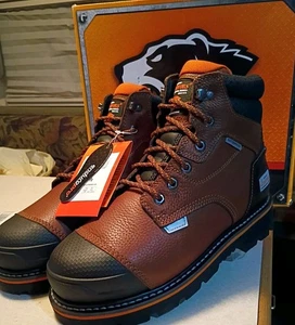 Herman Survivors - Größe: 7,5 Pro Series Shoveler 6" Stahlkappe Arbeitsstiefel - NEU! - Bild 1 von 6