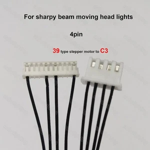 7r 5r sharpy beam moving head light cable connector 39 stepper motor to C3 4 pin - Picture 1 of 2
