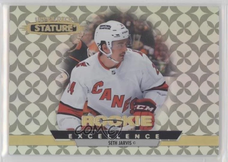 2021-22 Upper Deck Stature Rookie Excellence Seth Jarvis #RE-32 RC - Image 1 of 2