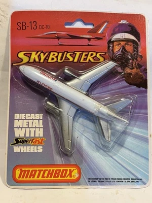 Aviones Matchbox Skybusters SB13 UNITED AIRLINES MCDONNELL DOUGLAS DC10 EN MUY BUENA CONDICIÓN Foto 1 de 4