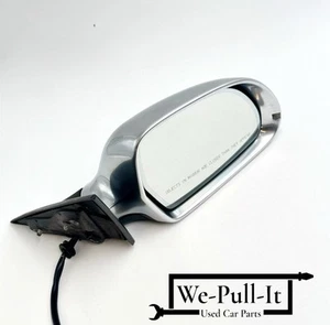 09-14 AUDI A5 Coupe Passenger Right Side View Power Mirror Aluminum OEM - Picture 1 of 14