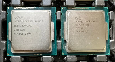 CPU Intel Core i3-4170 @ 3,70 GHz (lote de 2) Foto 1 de 3