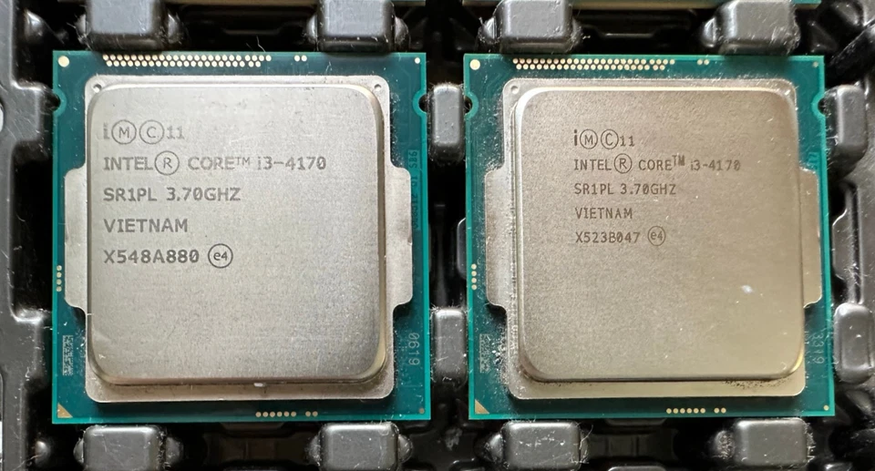 Intel Core i3-4170 CPU @ 3.70GHz (Lot of 2) - Image 1 of 3