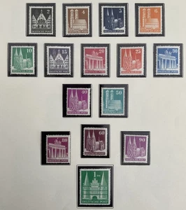 BIZONE 1948 BAUTEN 73-100 * ÜBERKOMPLETE SAMMLUNG 73-97eg,97-100II etc(59311c - Picture 1 of 2