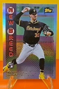 2024 Topps Archives Paul Skenes #99NB-5 RC 1999 New Breed Pittsburgh Pirates A - Picture 1 of 11