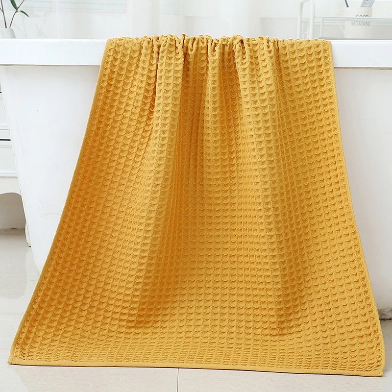 Waffle Weave Quick-Dry Bath Towel — 第 1/2 张图片