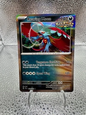 Roaring Moon 109/162 Sv05: Temporal Forces Reverse Holo - Image 1 of 2