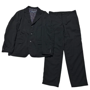 401 04AW Comme Des Garcons Homme suit wrinkle effect men archive set up 00s wool - Picture 1 of 24