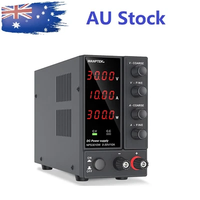 Adjustable DC 0~30/60V 0~5/6/10A Variable Power Supply Voltage Bench Switching - image 1 of 4