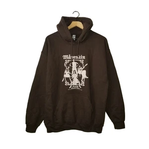 MANESKIN Konzert Hoodie 2023 RUSH World Tour Pullover Sweatshirt braun NEU Lg - Bild 1 von 7